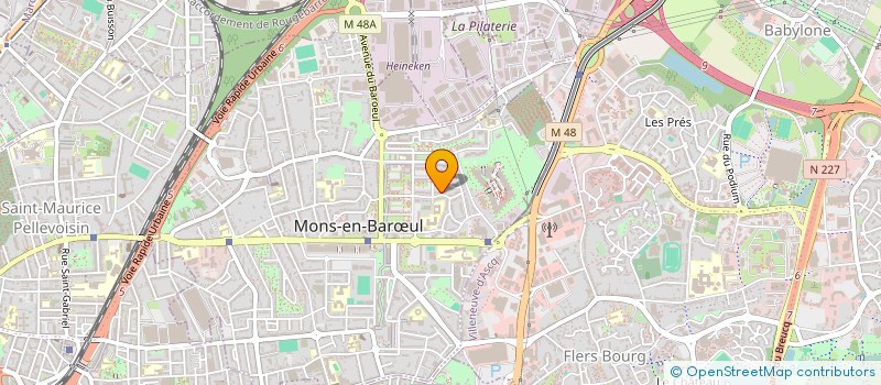 localisation de l'entreprise MONSIEUR ABDELHAKIM MOKADEM  MONS-EN-BARUL