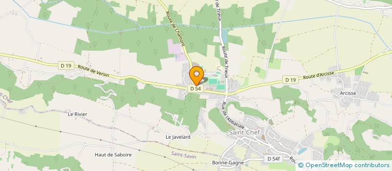 localisation de l'entreprise MONSIEUR ABDELHAKIM NASRI  SAINT-CHEF