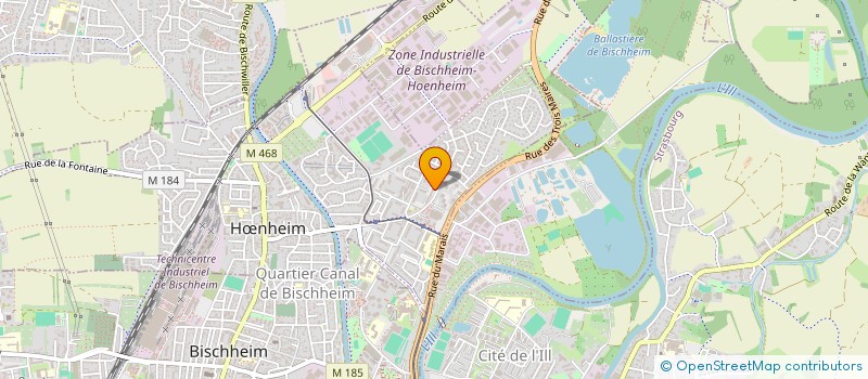 localisation de l'entreprise MONSIEUR ABDELHAKIM RACHED à HŒNHEIM