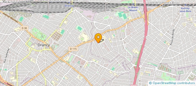 localisation de l'entreprise MONSIEUR ABDELHAKIM RAHMOUNI à LE BLANC-MESNIL
