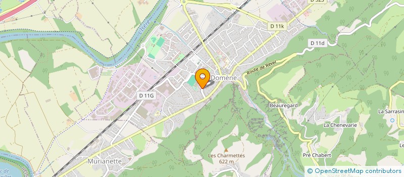 localisation de l'entreprise MONSIEUR ABDELHAKIM TOUITOU  DOMENE