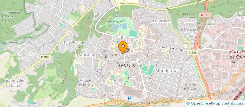 localisation de l'entreprise MONSIEUR ABDELHAKIM TOUMI  LES ULIS