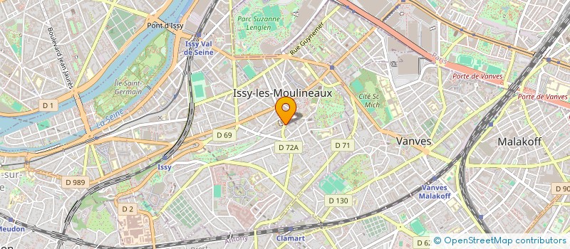 localisation de l'entreprise MONSIEUR ABDELHAKIM ZAOUI à ISSY-LES-MOULINEAUX