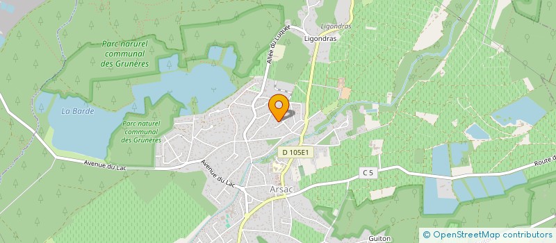 localisation de l'entreprise MONSIEUR ABDELHALEK NABAOUI  ARSAC