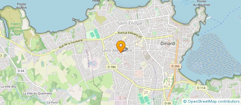 localisation de l'entreprise MONSIEUR ABDELHALIM ABDELSAYED  DINARD