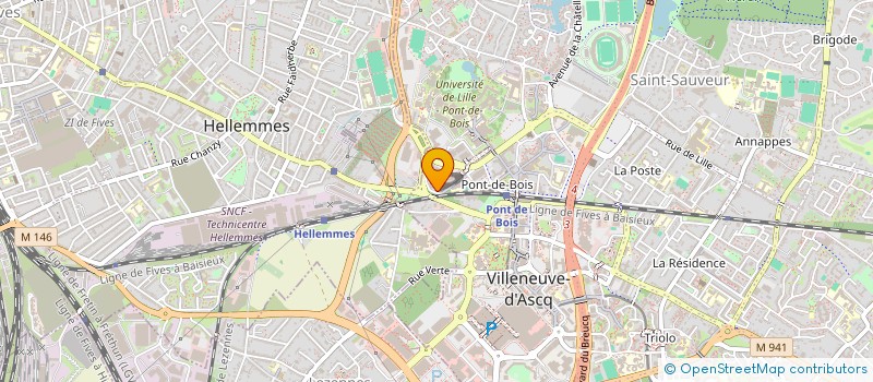 localisation de l'entreprise MONSIEUR ABDELHALIM BENHADJA  VILLENEUVE-D'ASCQ