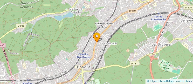localisation de l'entreprise MONSIEUR ABDELHALIM DEHDOUS à CHAVILLE