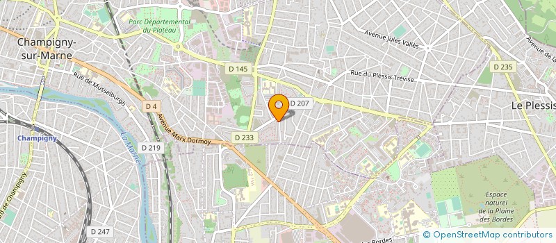 localisation de l'entreprise MONSIEUR ABDELHALIM DERAOUI à CHAMPIGNY-SUR-MARNE