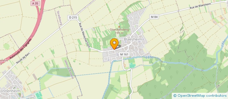 localisation de l'entreprise MONSIEUR ABDELHALIM EL MASSOUSSI  BLAESHEIM