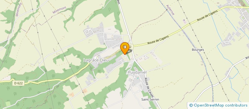 localisation de l'entreprise MONSIEUR ABDELHALIM EL MOUSSAOUI  PUYDANIEL