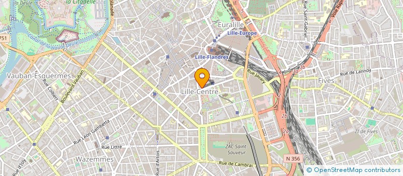 localisation de l'entreprise MONSIEUR ABDELHALIM LAHIANI à LILLE