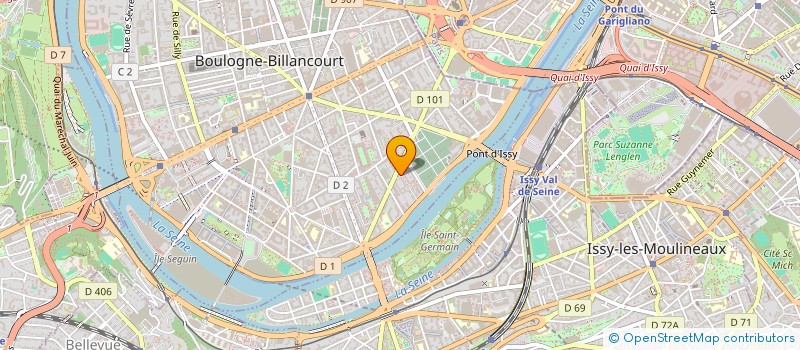 localisation de l'entreprise MONSIEUR ABDELHALIM MASTAR à BOULOGNE-BILLANCOURT