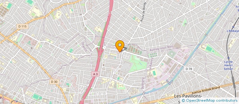 localisation de l'entreprise MONSIEUR ABDELHALIM OUADAH  BONDY