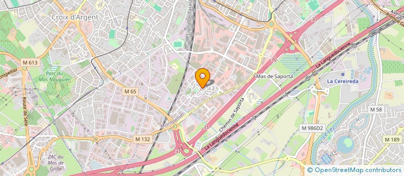 localisation de l'entreprise MONSIEUR ABDELHALIM OULKHOUKHE à MONTPELLIER