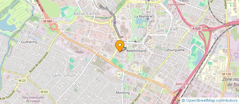 localisation de l'entreprise MONSIEUR ABDELHALIM REDJEM à TOULOUSE