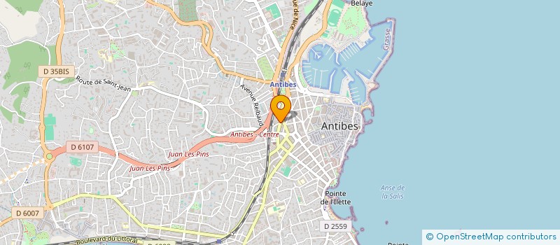 localisation de l'entreprise MONSIEUR ABDELHALIM REZKALLAH à ANTIBES