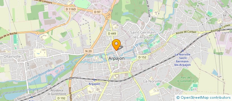localisation de l'entreprise MONSIEUR ABDELHALIM SMATI à ARPAJON