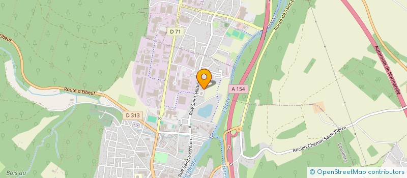 localisation de l'entreprise MONSIEUR ABDELHALIM SOUAYEH  LOUVIERS