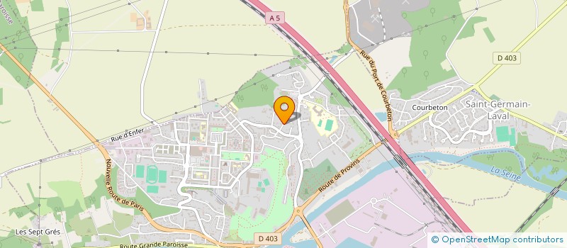 localisation de l'entreprise MONSIEUR ABDELHALIM YACINE  MONTEREAU-FAULT-YONNE