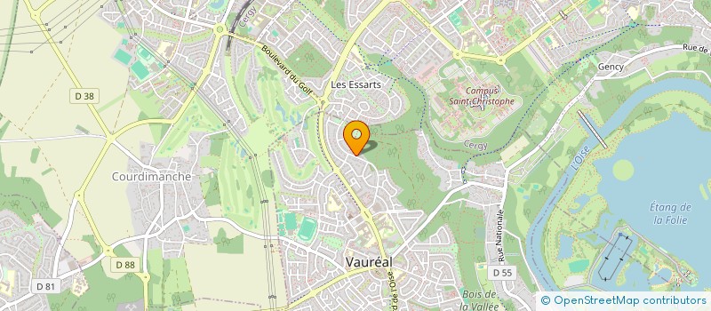 localisation de l'entreprise MONSIEUR ABDELHAMED TALEB à VAUREAL