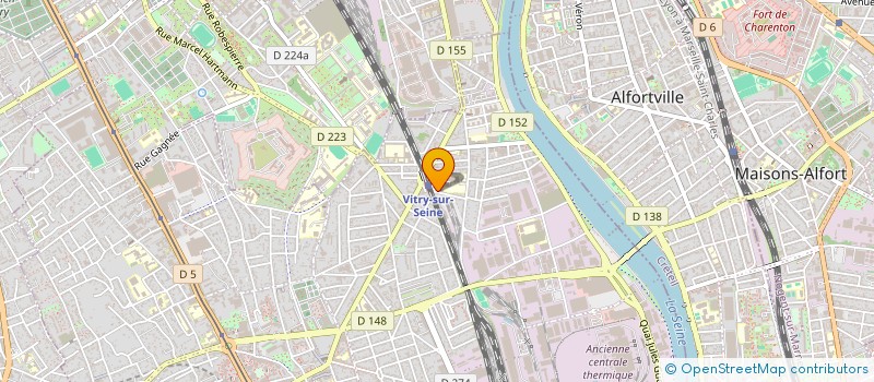 localisation de l'entreprise MONSIEUR ABDELHAMID ABDELHAMID MAMERI  VITRY-SUR-SEINE