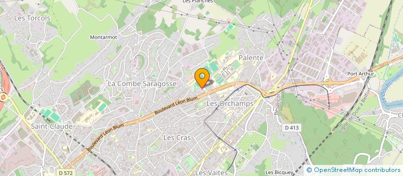 localisation de l'entreprise MONSIEUR ABDELHAMID ABDERRAHMANE à BESANCON