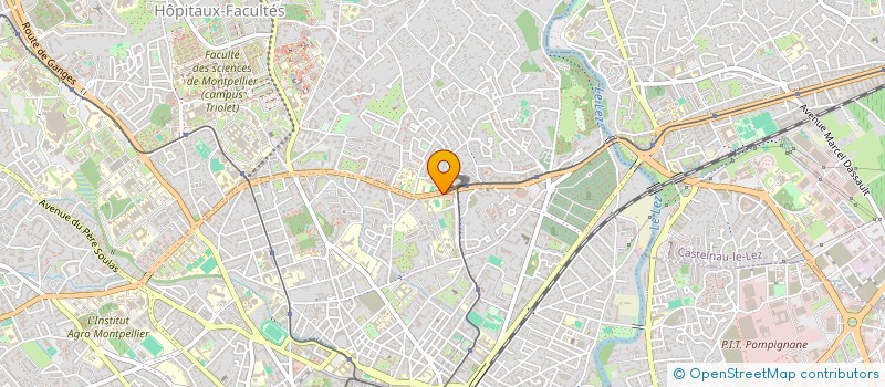 localisation de l'entreprise MONSIEUR ABDELHAMID ALI ZERGA à MONTPELLIER