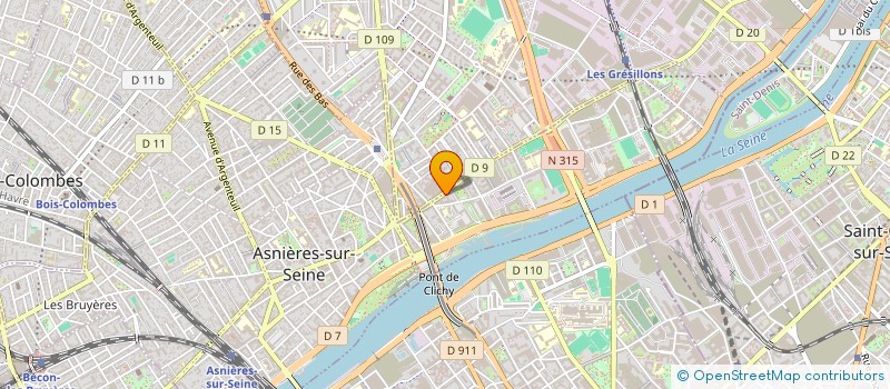 localisation de l'entreprise MONSIEUR ABDELHAMID ALLEL LAMECHE à ASNIERES-SUR-SEINE