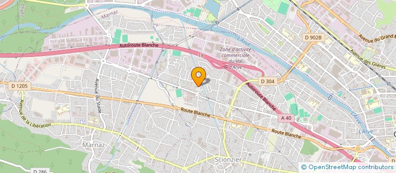 localisation de l'entreprise MONSIEUR ABDELHAMID AMRI  SCIONZIER