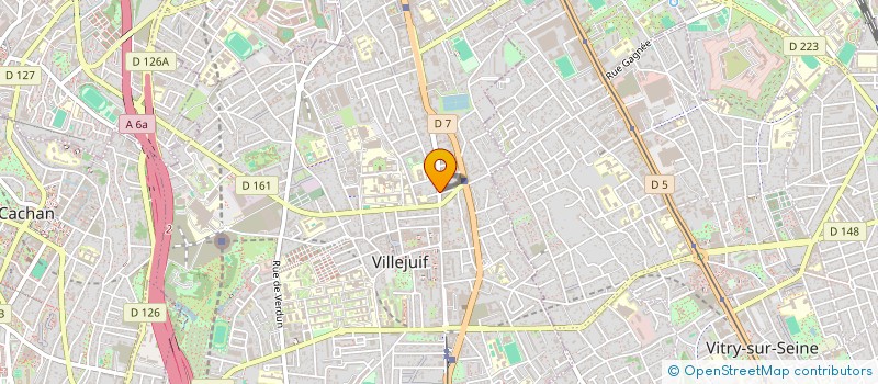 localisation de l'entreprise MONSIEUR ABDELHAMID BANOUH  VILLEJUIF