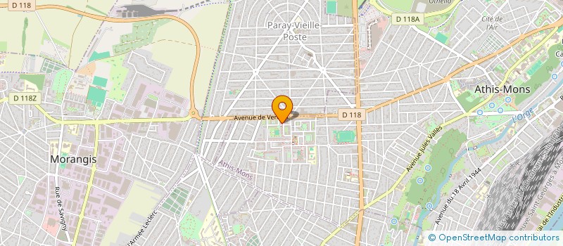 localisation de l'entreprise MONSIEUR ABDELHAMID BEHOUHOU à ATHIS-MONS