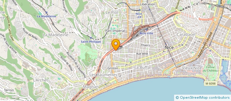 localisation de l'entreprise MONSIEUR ABDELHAMID BEN AOUALI à NICE
