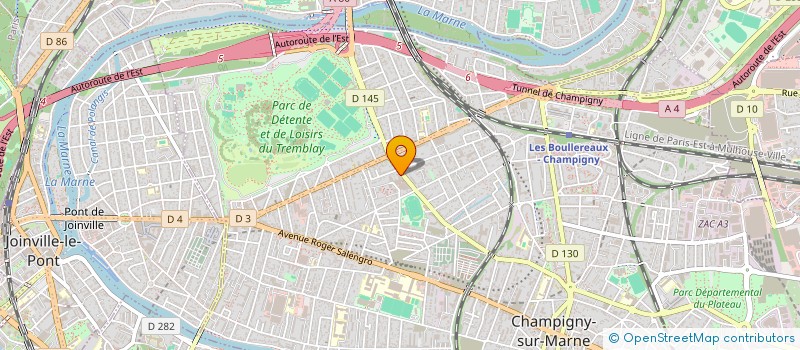 localisation de l'entreprise MONSIEUR ABDELHAMID BEN HADJ SGHAIER  CHAMPIGNY-SUR-MARNE