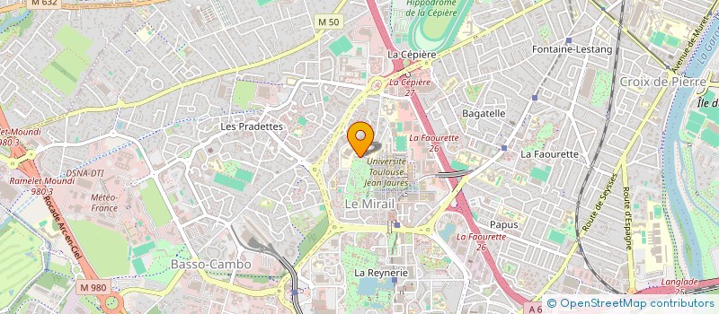 localisation de l'entreprise MONSIEUR ABDELHAMID BENLAKEHAL  TOULOUSE