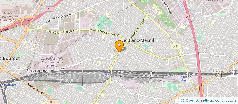 localisation de l'entreprise MONSIEUR ABDELHAMID BENTOUNES  LE BLANC-MESNIL
