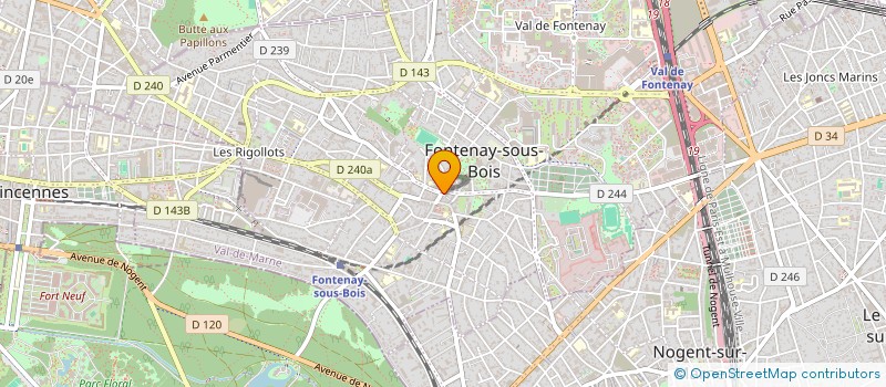 localisation de l'entreprise MONSIEUR ABDELHAMID BERRADA R'KHAMI à FONTENAY-SOUS-BOIS