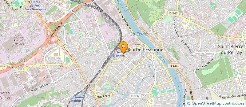 localisation de l'entreprise MONSIEUR ABDELHAMID BOUDJEMLINE à CORBEIL-ESSONNES