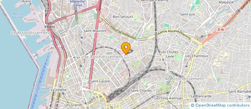 localisation de l'entreprise MONSIEUR ABDELHAMID BOUHENACHE à MARSEILLE