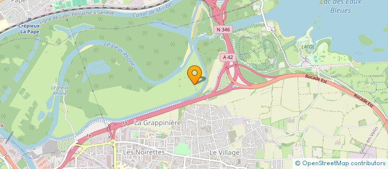 localisation de l'entreprise MONSIEUR ABDELHAMID BOZAKRAFT  VAULX EN VELIN