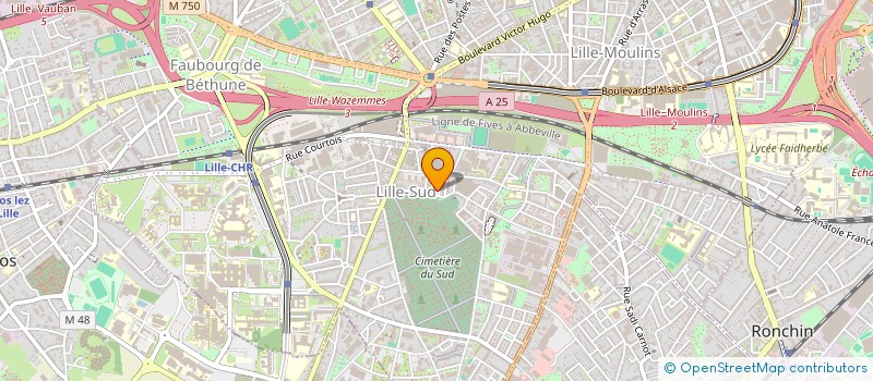 localisation de l'entreprise MONSIEUR ABDELHAMID BRAHMIA à LILLE