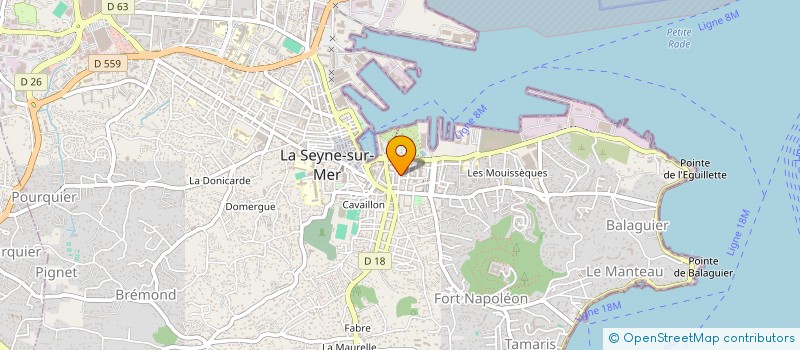 localisation de l'entreprise MONSIEUR ABDELHAMID CHABANE à LA SEYNE-SUR-MER