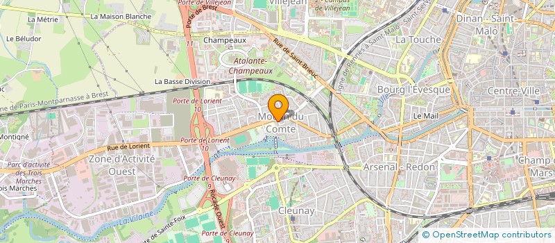 localisation de l'entreprise MONSIEUR ABDELHAMID CHERID  SAINT-MALO