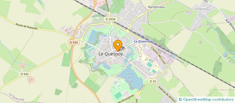 localisation de l'entreprise MONSIEUR ABDELHAMID DALI à LE QUESNOY