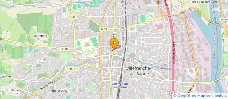 localisation de l'entreprise MONSIEUR ABDELHAMID DJELAL à VILLEFRANCHE-SUR-SAONE