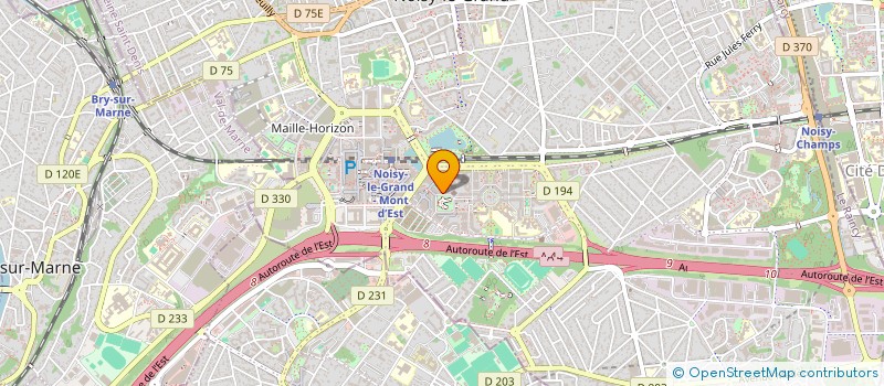 localisation de l'entreprise MONSIEUR ABDELHAMID DRICI à NOISY-LE-GRAND
