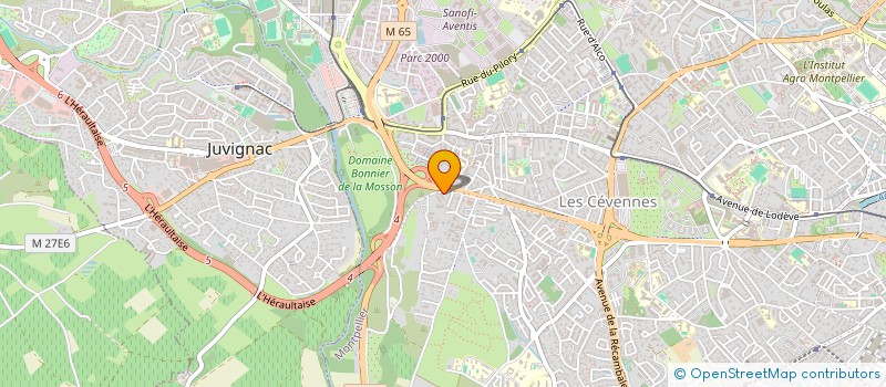 localisation de l'entreprise MONSIEUR ABDELHAMID ELAZHAR à MONTPELLIER