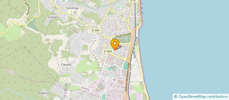 localisation de l'entreprise MONSIEUR ABDELHAMID FANOUI à BASTIA