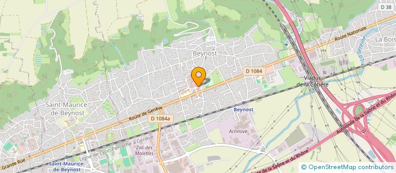 localisation de l'entreprise MONSIEUR ABDELHAMID GUASSEMI à BEYNOST