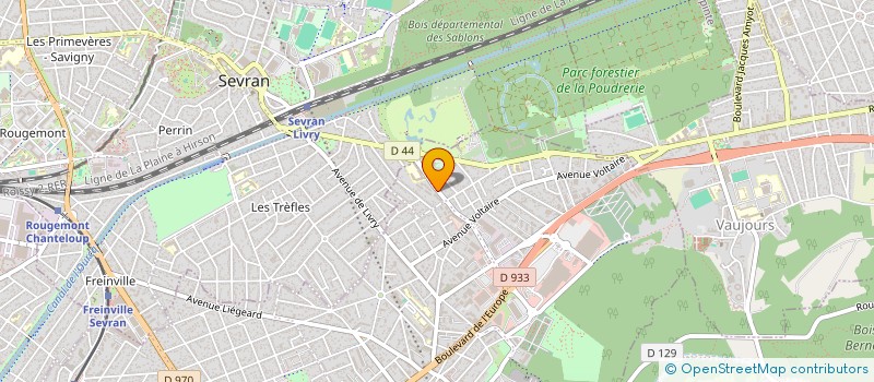 localisation de l'entreprise MONSIEUR ABDELHAMID HAMDAOUI à LIVRY-GARGAN