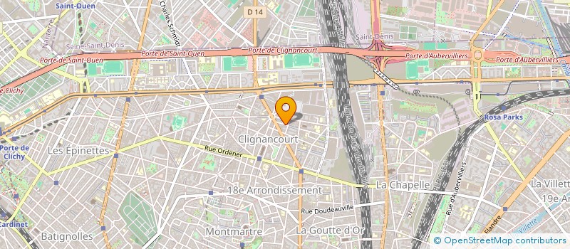 localisation de l'entreprise MONSIEUR ABDELHAMID HAMITOU  PARIS